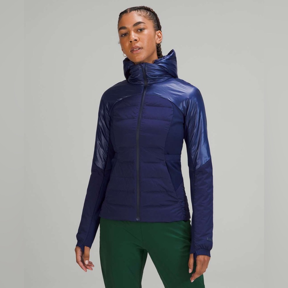 Lululemon Down For It All Jacket Night Sea